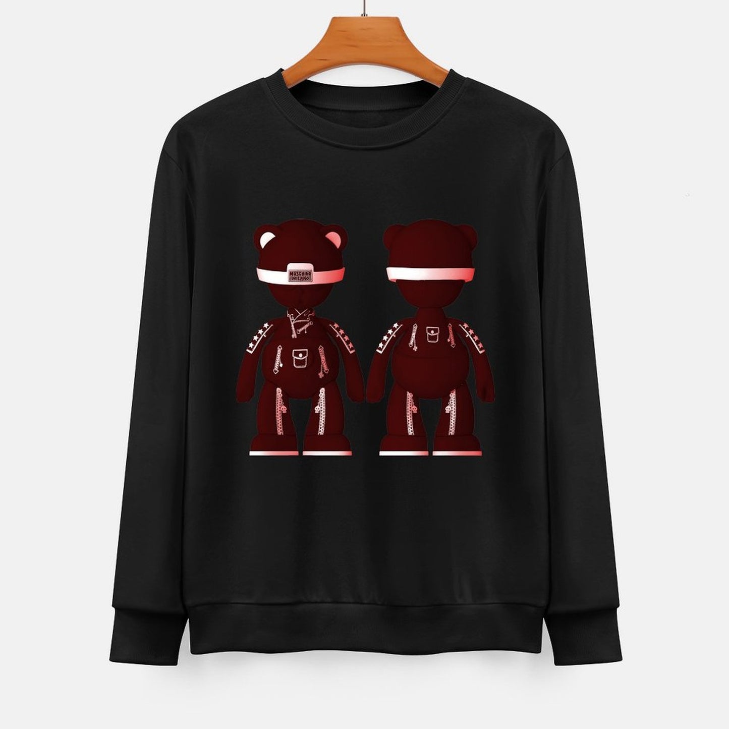 IPIB 250g Crew Neck Long Sleeve Sweatshirt Front GraphicCrew Neck Long Sleeve Sweatshirt6000093-3