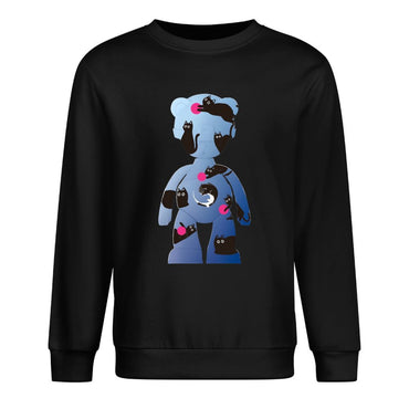 IPIB 250g Crew Neck Long Sleeve Sweatshirt Front GraphicCrew Neck Long Sleeve Sweatshirt6000135-5