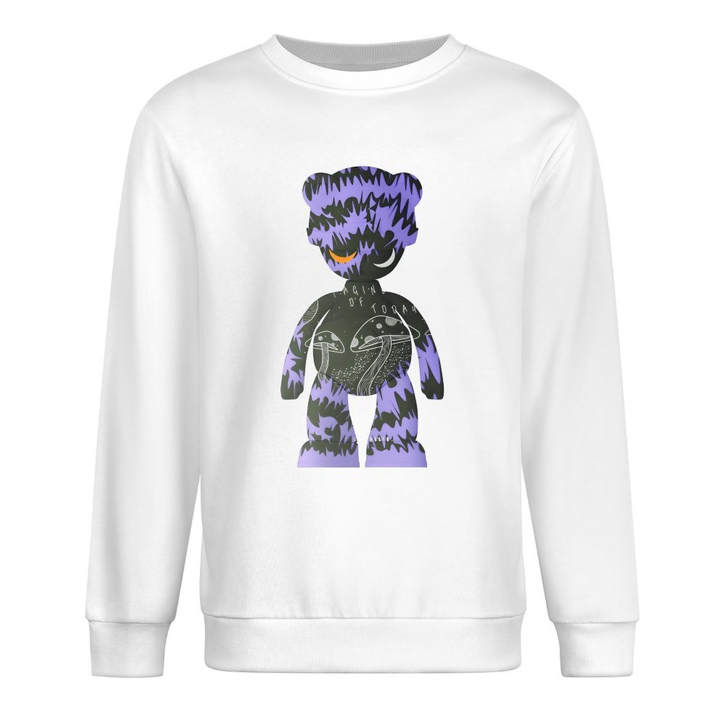 IPIB 250g Crew Neck Long Sleeve Sweatshirt Front GraphicCrew Neck Long Sleeve Sweatshirt6000132-1