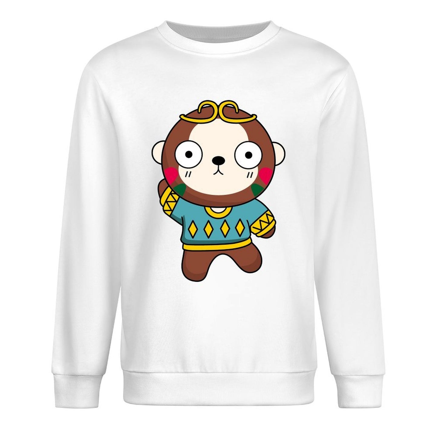 IPBR 250g Crew Neck Long Sleeve Sweatshirt Front GraphicCrew Neck Long Sleeve Sweatshirt4000770