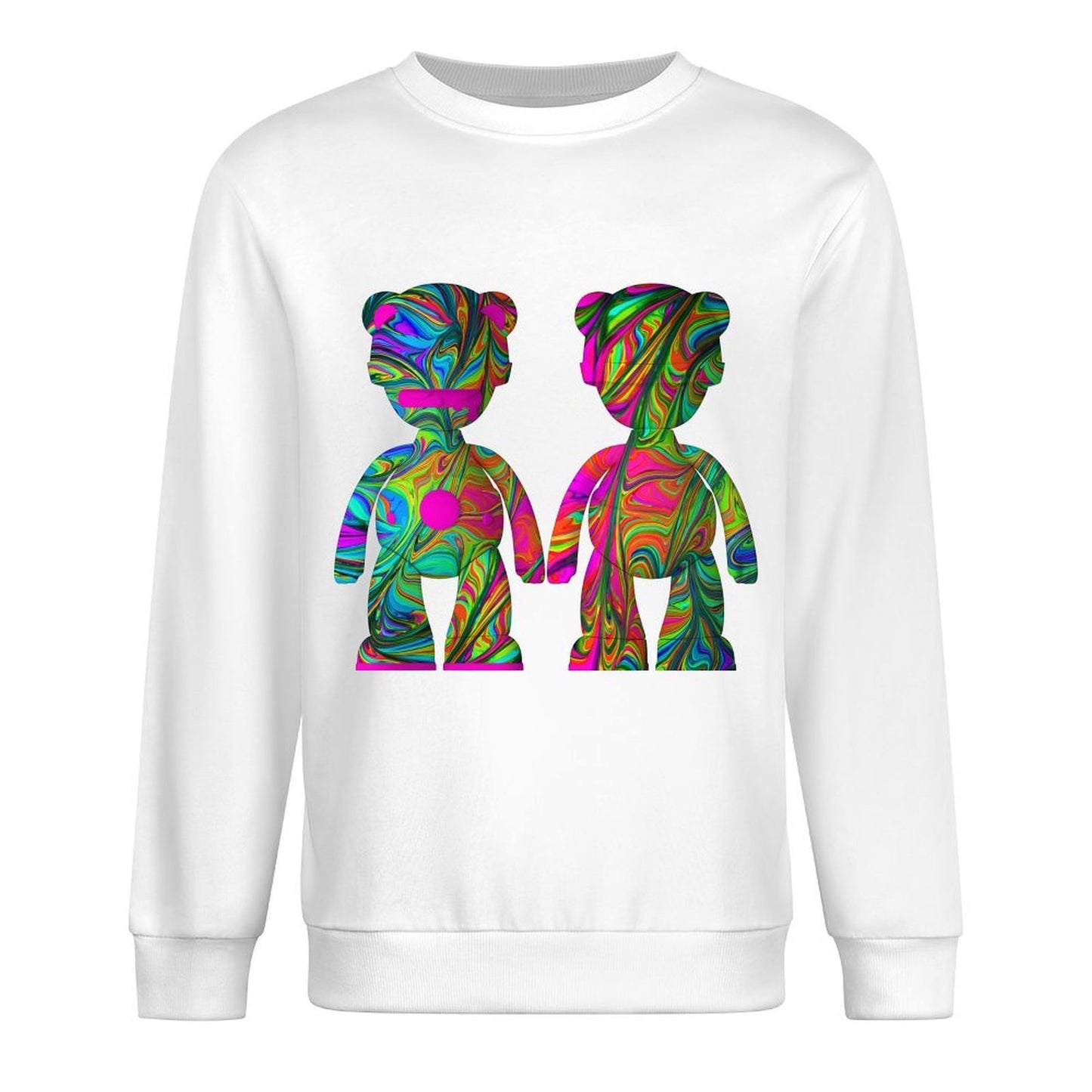 IPIB 250g Crew Neck Long Sleeve Sweatshirt Front GraphicCrew Neck Long Sleeve Sweatshirt6000088-2