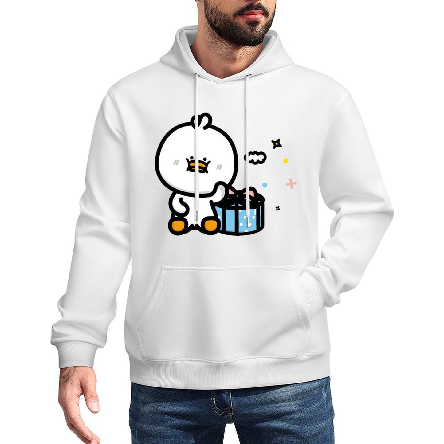 IPBR 250g Hooded Pocket Sweatshirt Front GraphicMen's Hooded  Sweatshirt4001250