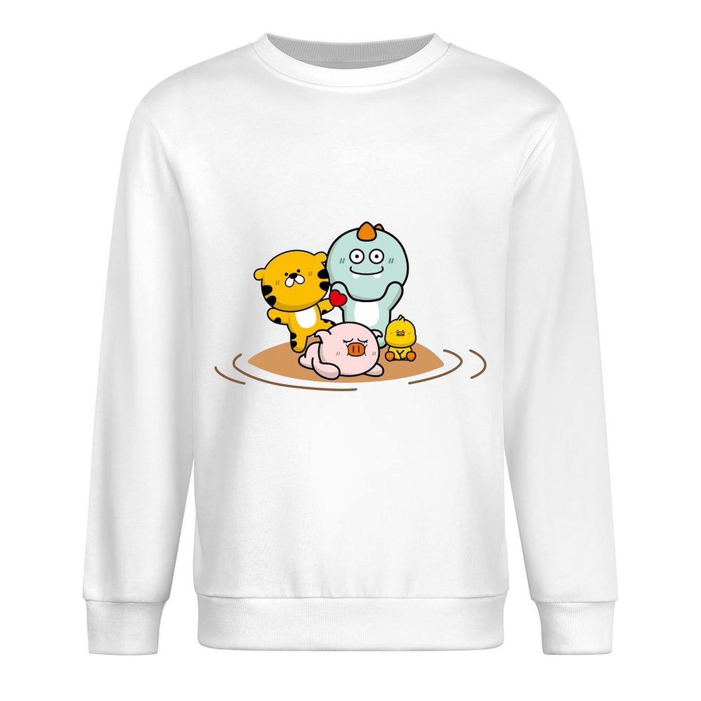 IPBR 250g Crew Neck Long Sleeve Sweatshirt Front GraphicCrew Neck Long Sleeve Sweatshirt4000724