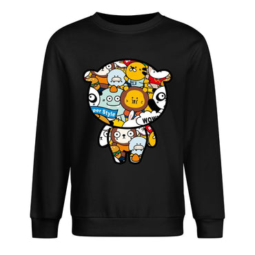 IPBR 250g Crew Neck Long Sleeve Sweatshirt Front GraphicCrew Neck Long Sleeve Sweatshirt4003842