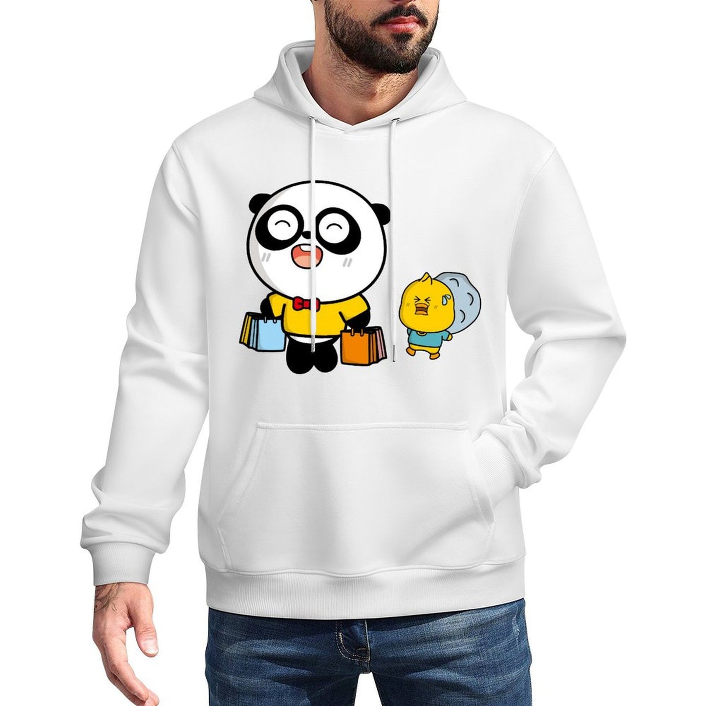 IPBR 250g Hooded Pocket Sweatshirt Front GraphicMen's Hooded  Sweatshirt4001321