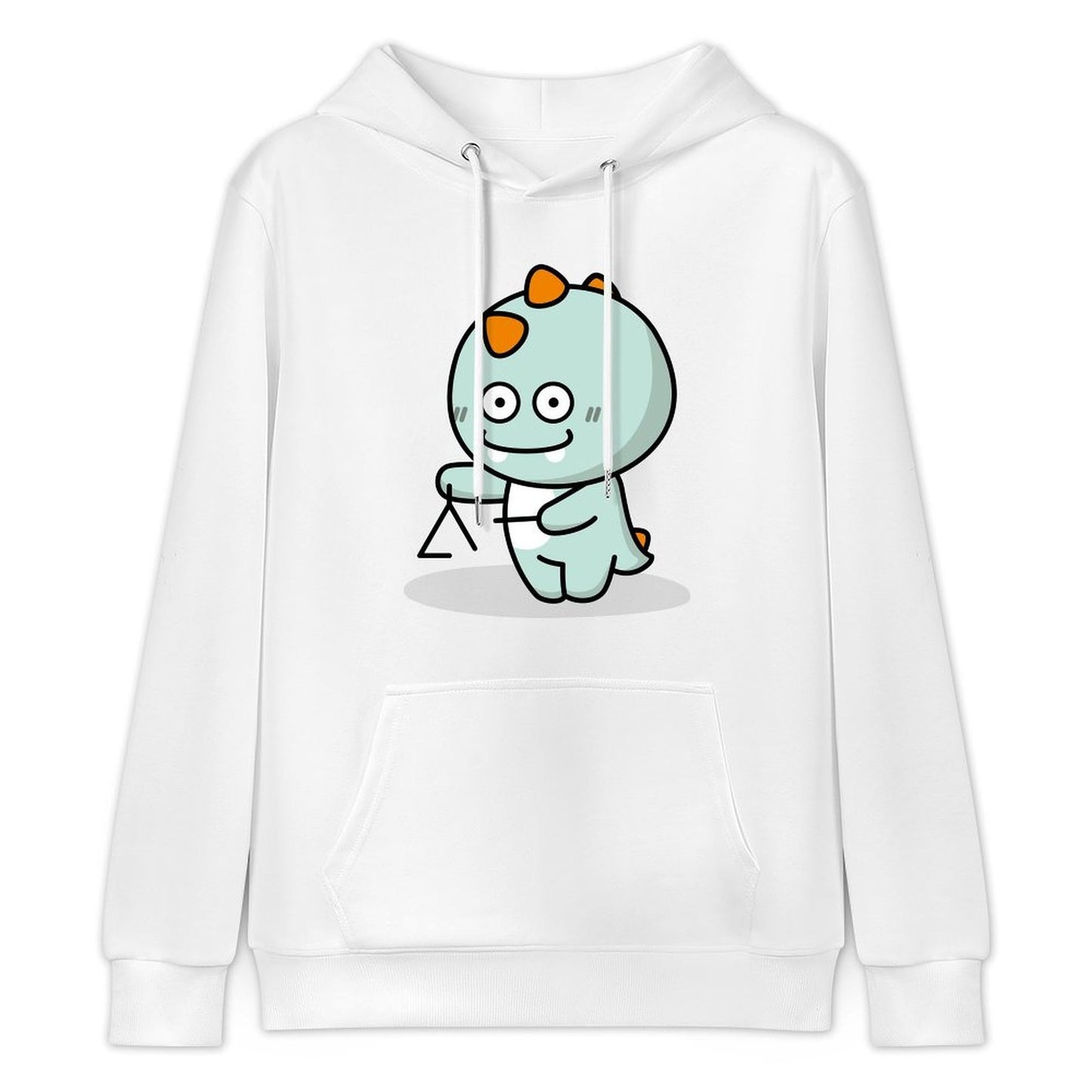 Clean Wrinkle-Free Front Graphic Hoodies