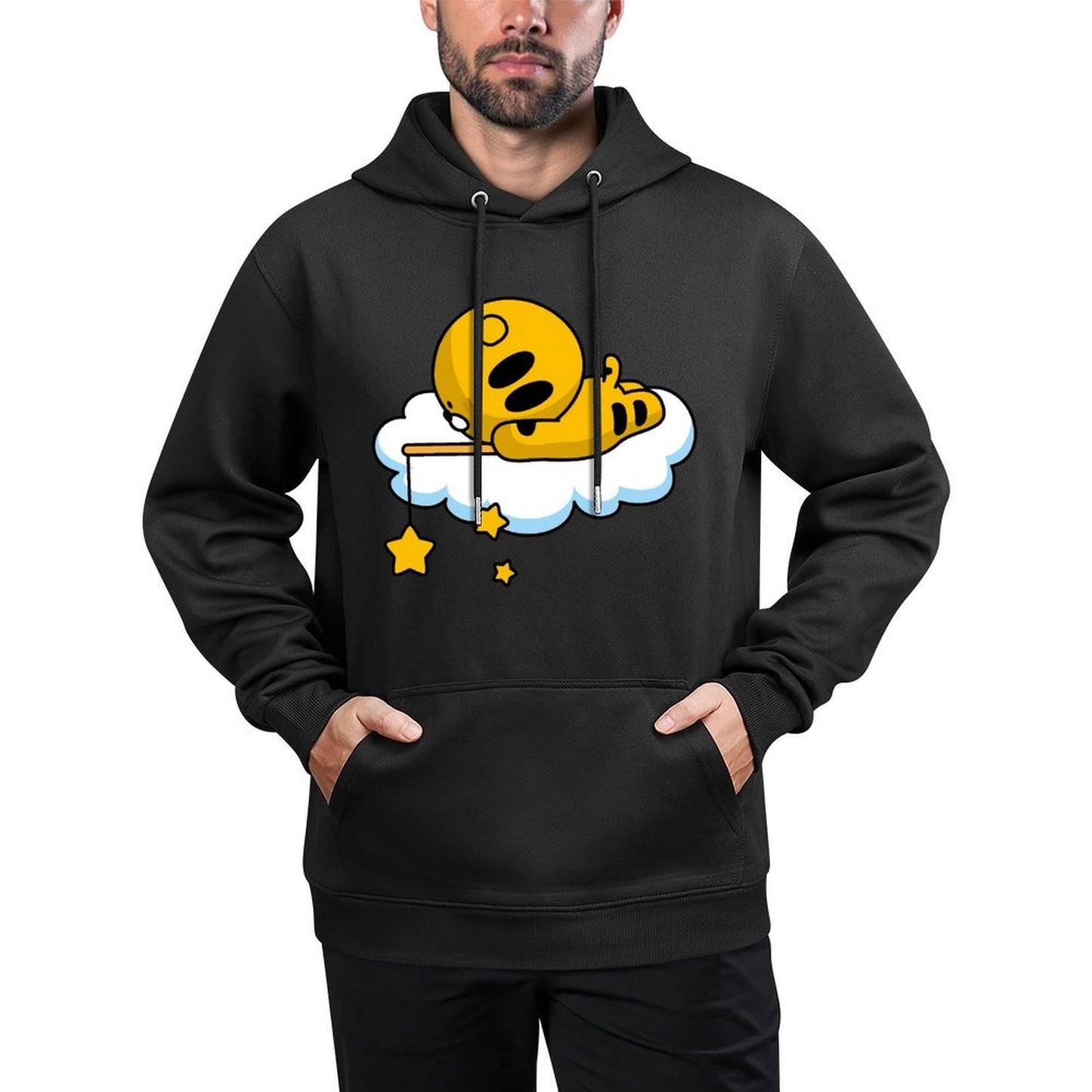 IPBR 250g Hooded Pocket Sweatshirt Front GraphicMen's Hooded  Sweatshirt4000017