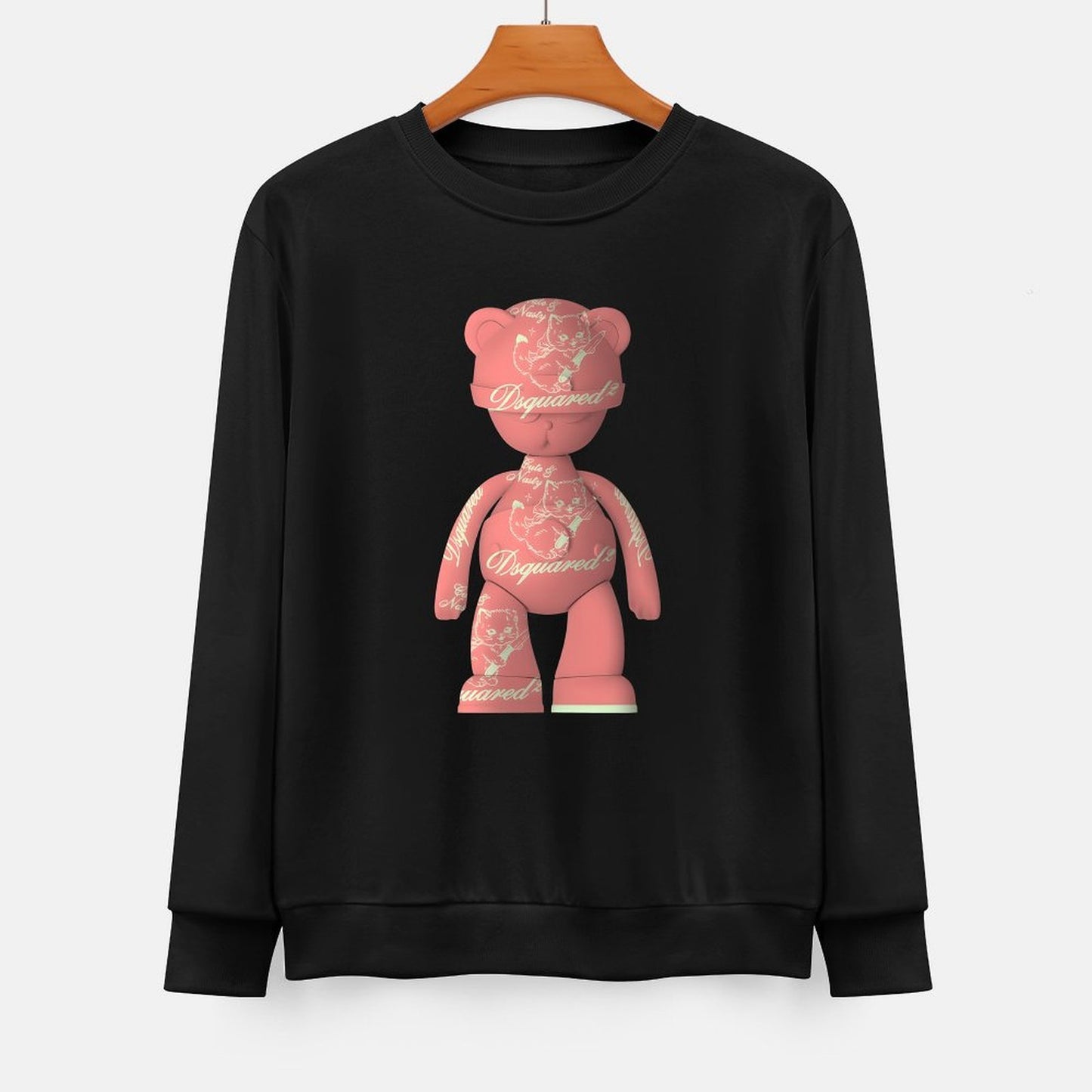 Long Sleeve With Front PatternMidweight Pure