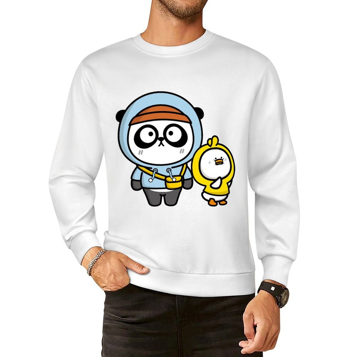 Front Patterned Long Sleeve TopOutdoor Long Lasting