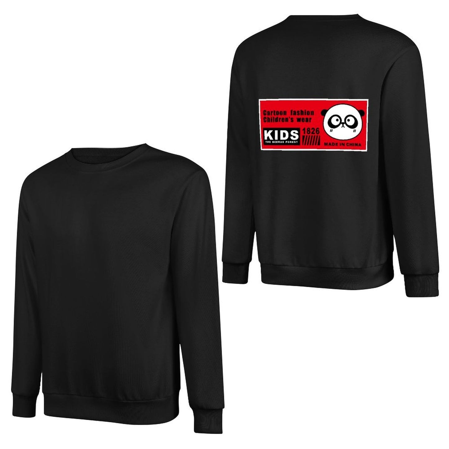 Crew Neck Long Sleeve Sweatshirt 4000694
