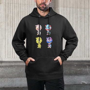 IPIB 250g Hooded Pocket Sweatshirt Front GraphicMen's Hooded  Sweatshirt6000073-7
