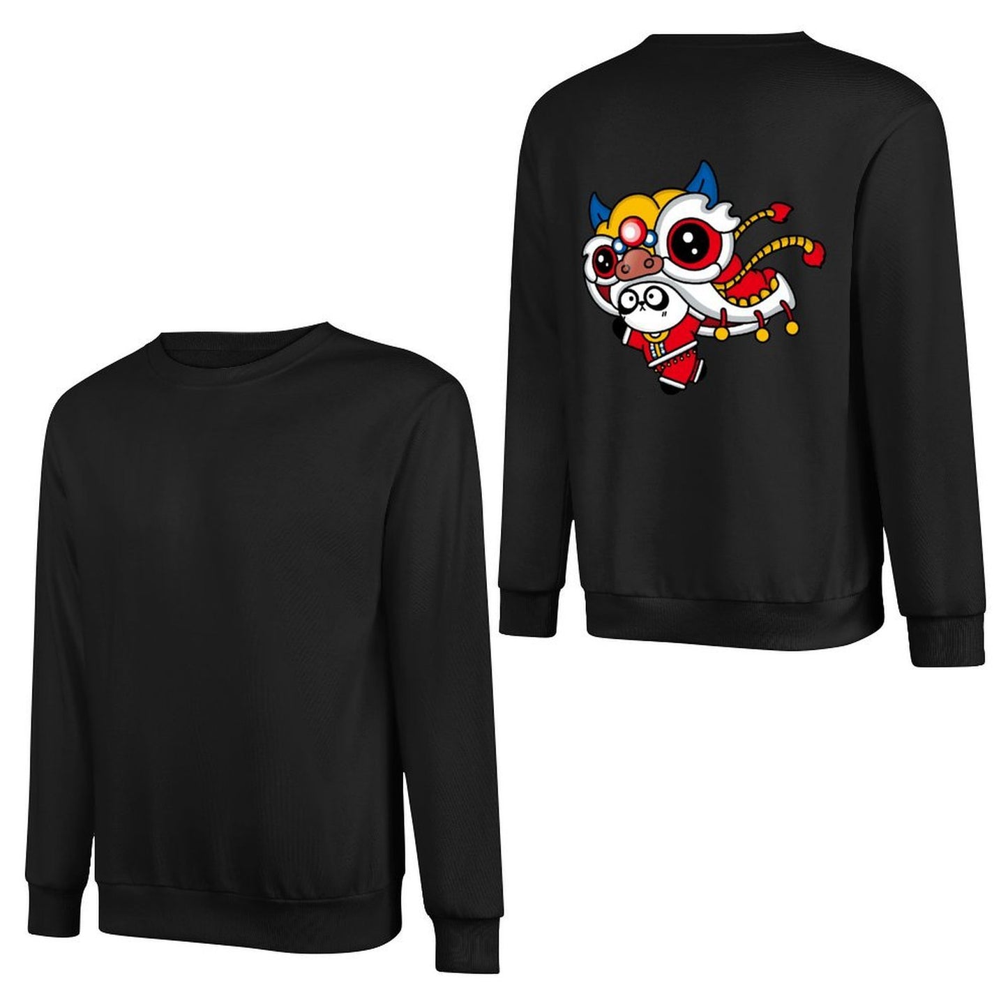 Crew Neck Long Sleeve Sweatshirt 4000684
