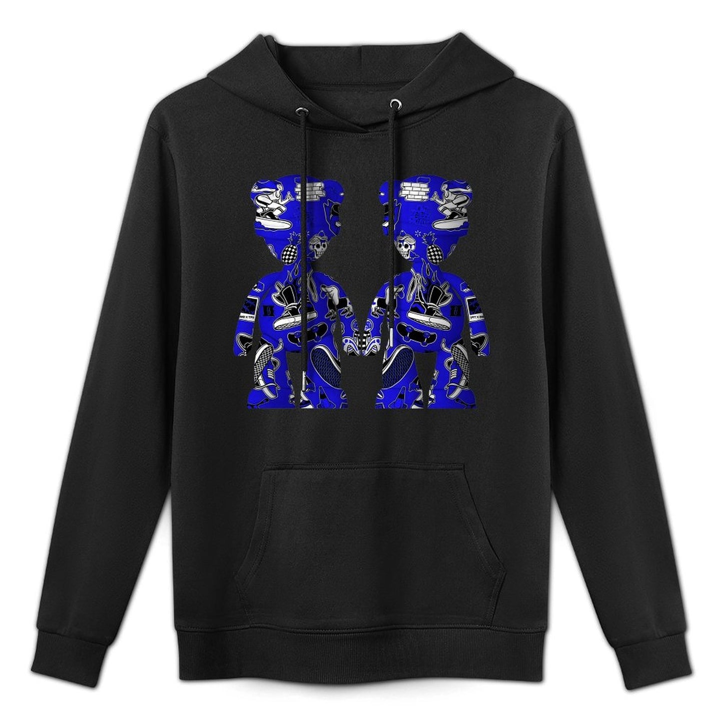 IPIB 250g Hooded Pocket Sweatshirt Front GraphicMen's Hooded  Sweatshirt6000084-4
