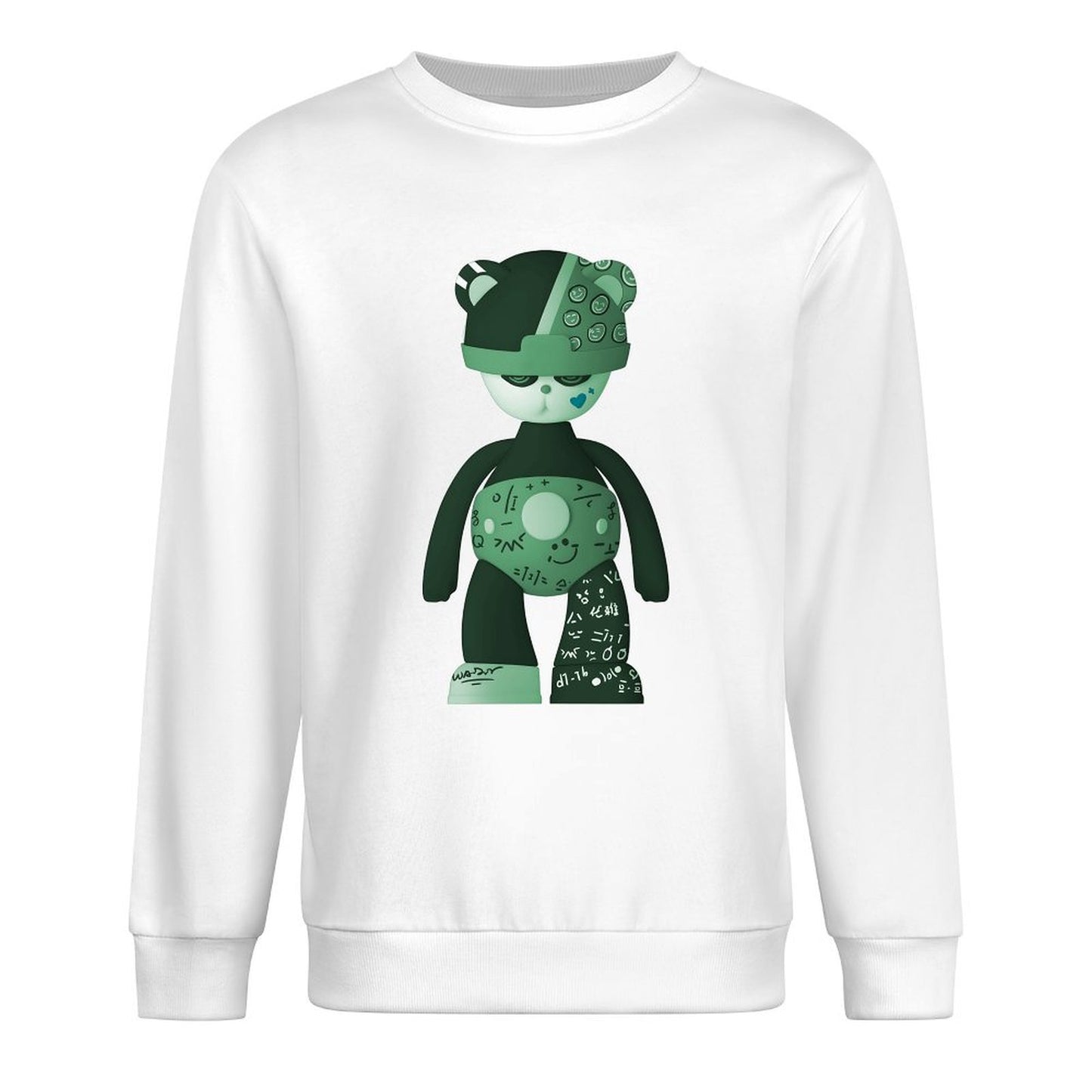 IPIB 250g Crew Neck Long Sleeve Sweatshirt Front GraphicCrew Neck Long Sleeve Sweatshirt6000107-1