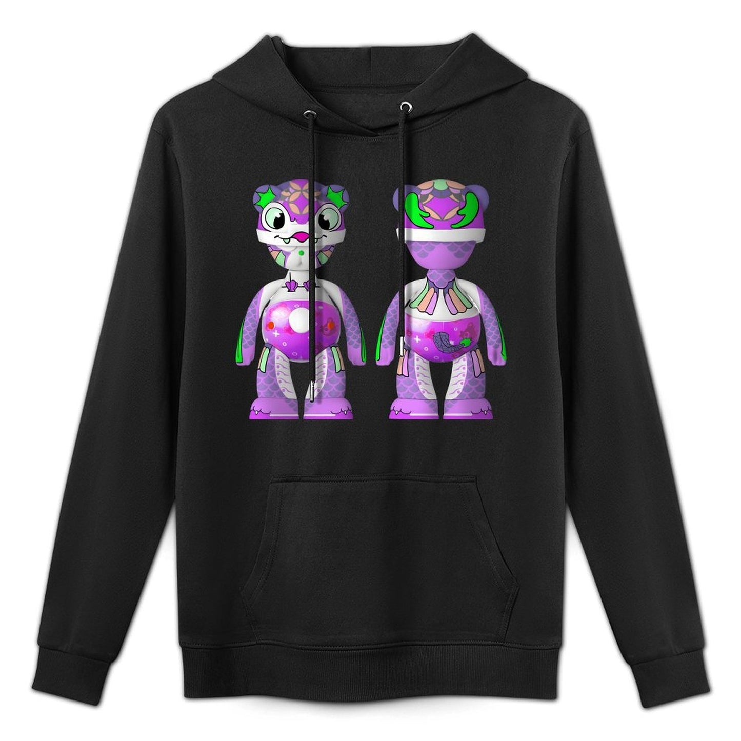 IPIB 250g Hooded Pocket Sweatshirt Front GraphicMen's Hooded  Sweatshirt6000077-3