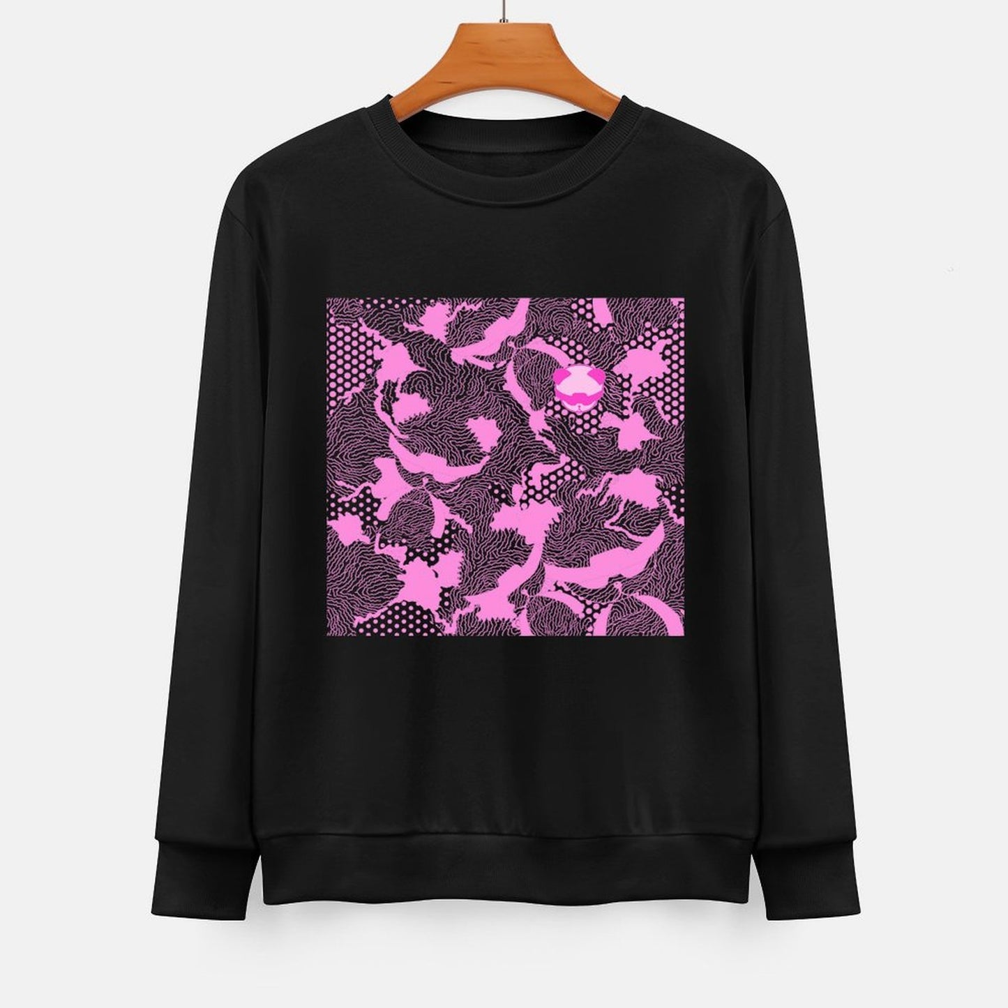 IPIB 250g Crew Neck Long Sleeve Sweatshirt Front GraphicCrew Neck Long Sleeve Sweatshirt6000030-2