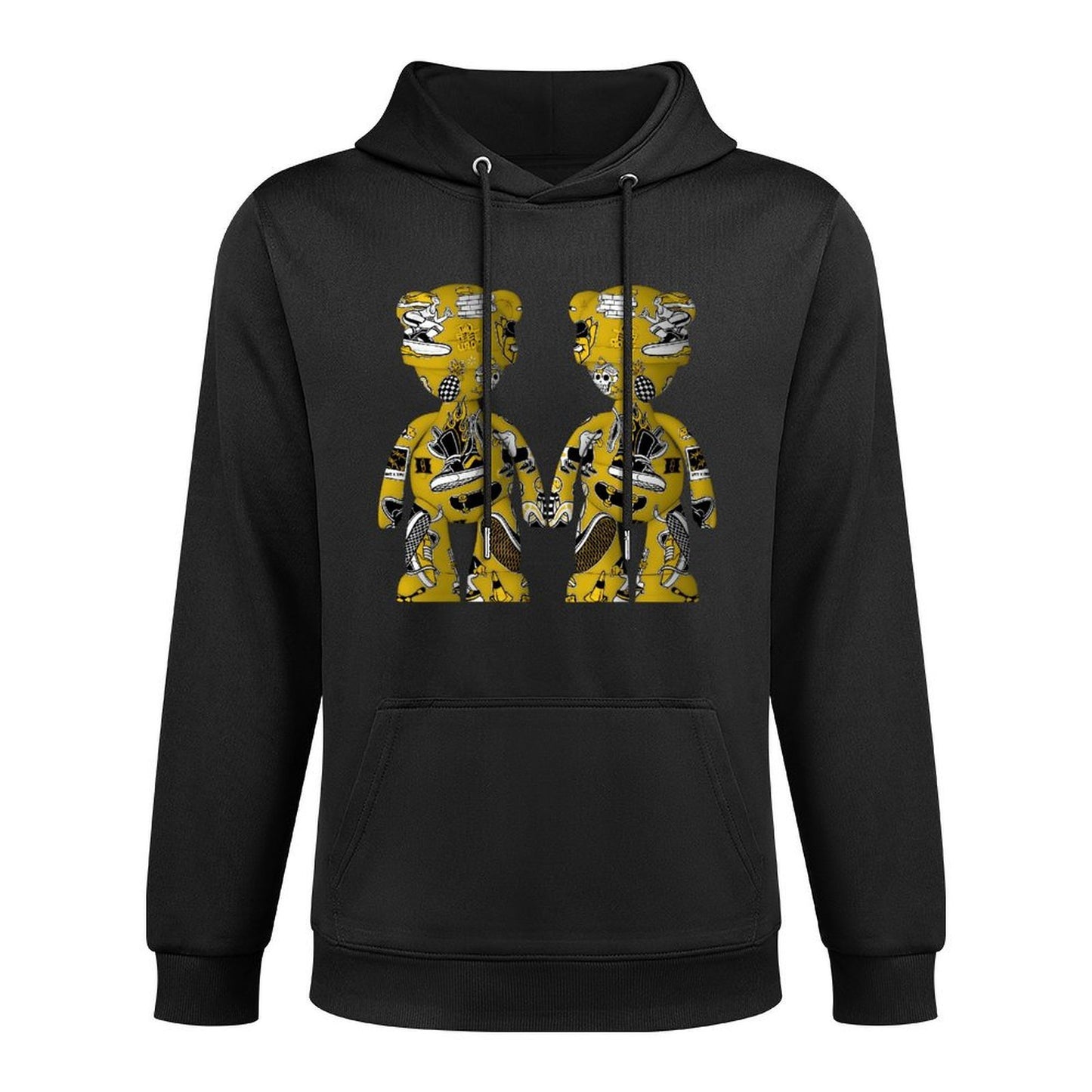 IPIB 250g Hooded Pocket Sweatshirt Front GraphicMen's Hooded  Sweatshirt6000084-3