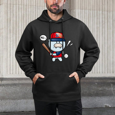 IPBR 250g Hooded Pocket Sweatshirt Front GraphicMen's Hooded  Sweatshirt4001352