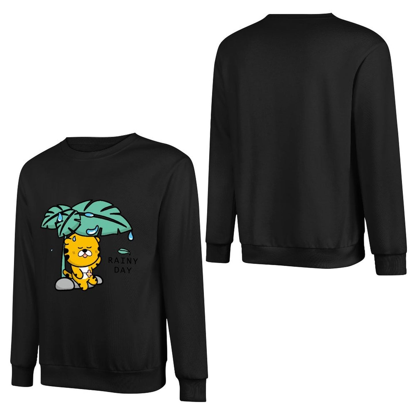 IPBR 250g Crew Neck Long Sleeve Sweatshirt Front GraphicCrew Neck Long Sleeve Sweatshirt4000973