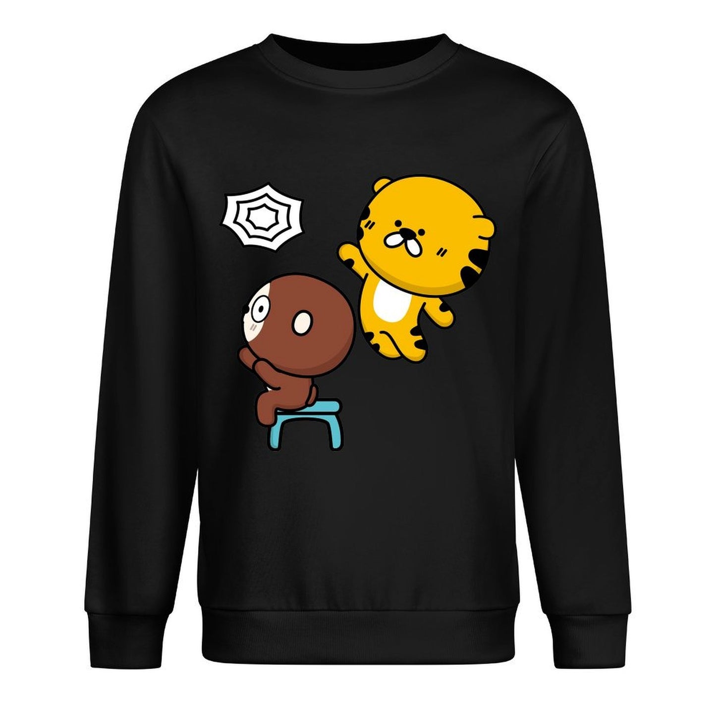 IPBR 250g Crew Neck Long Sleeve Sweatshirt Front GraphicCrew Neck Long Sleeve Sweatshirt4000840