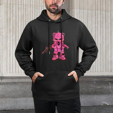 IPIB 250g Hooded Pocket Sweatshirt Front GraphicMen's Hooded  Sweatshirt6000066-3
