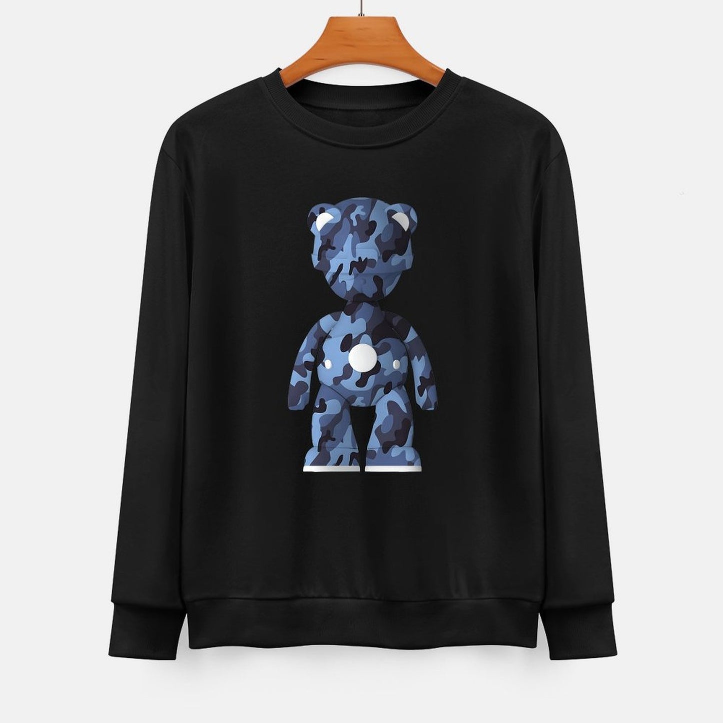 IPIB 250g Crew Neck Long Sleeve Sweatshirt Front GraphicCrew Neck Long Sleeve Sweatshirt6000127-1