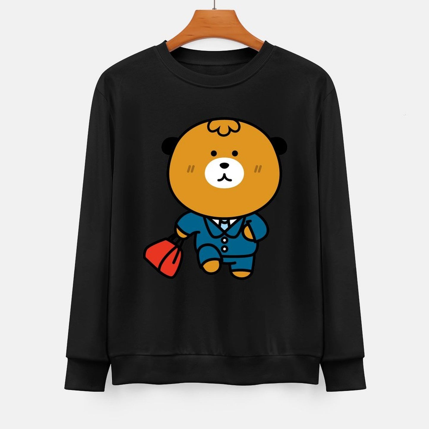 IPBR 250g Crew Neck Long Sleeve Sweatshirt Front GraphicCrew Neck Long Sleeve Sweatshirt4000220