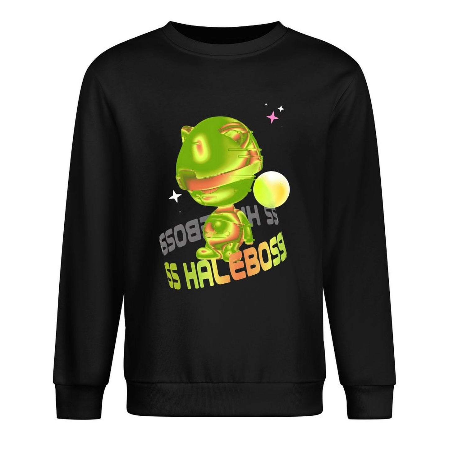 IPIB 250g Crew Neck Long Sleeve Sweatshirt Front GraphicCrew Neck Long Sleeve Sweatshirt6000017-4