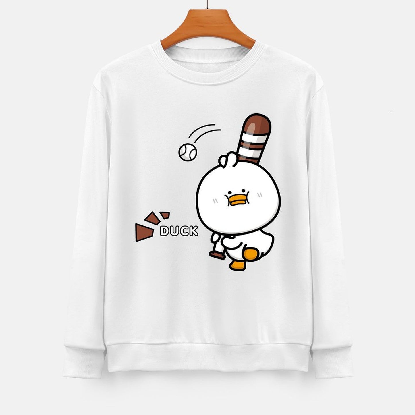 Front Patterned Long Sleeve TopPlain Active