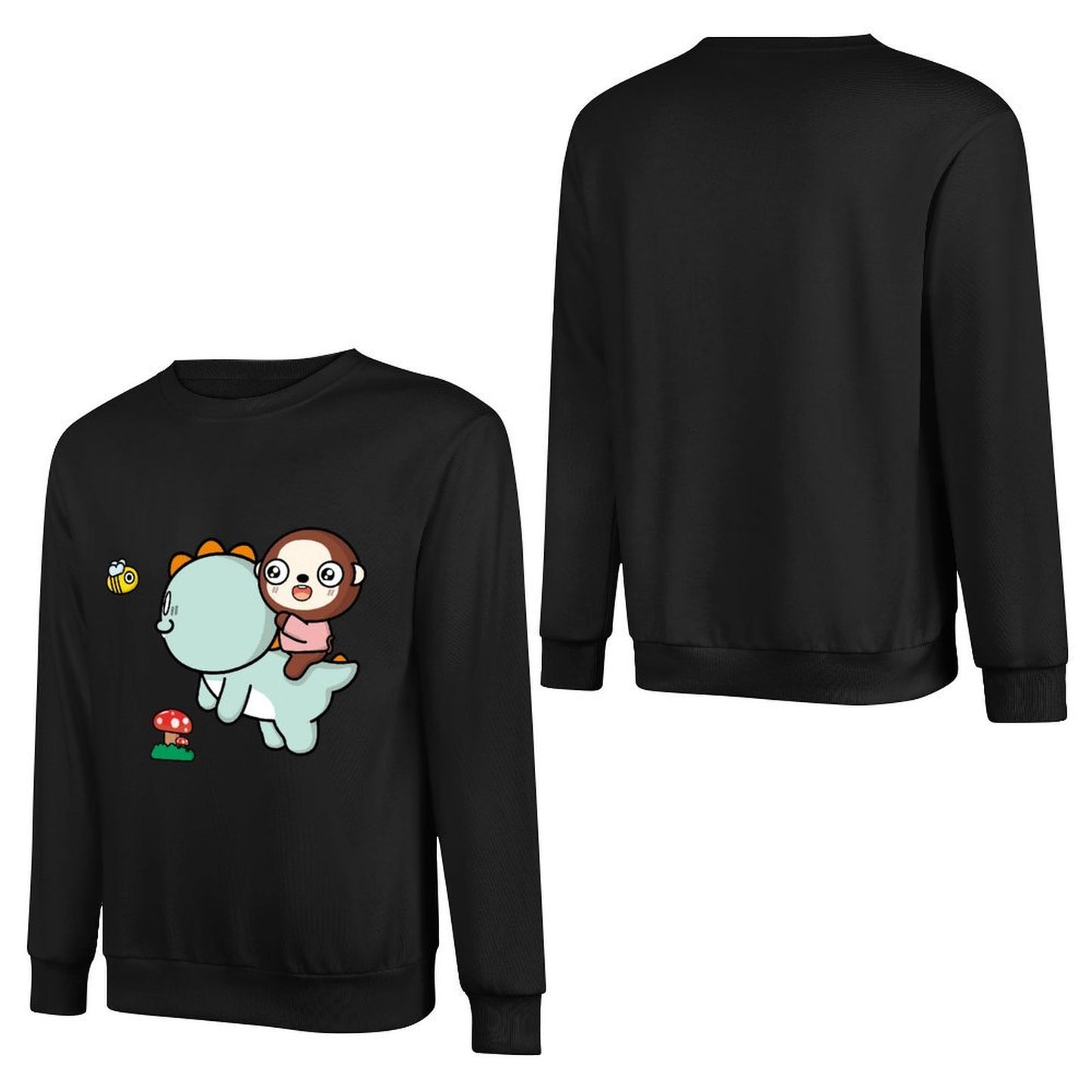 IPBR 250g Crew Neck Long Sleeve Sweatshirt Front GraphicCrew Neck Long Sleeve Sweatshirt4000893