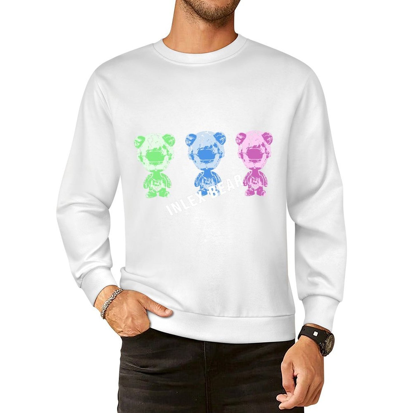 Long Sleeve With Front PatternComfort Soft-Touch