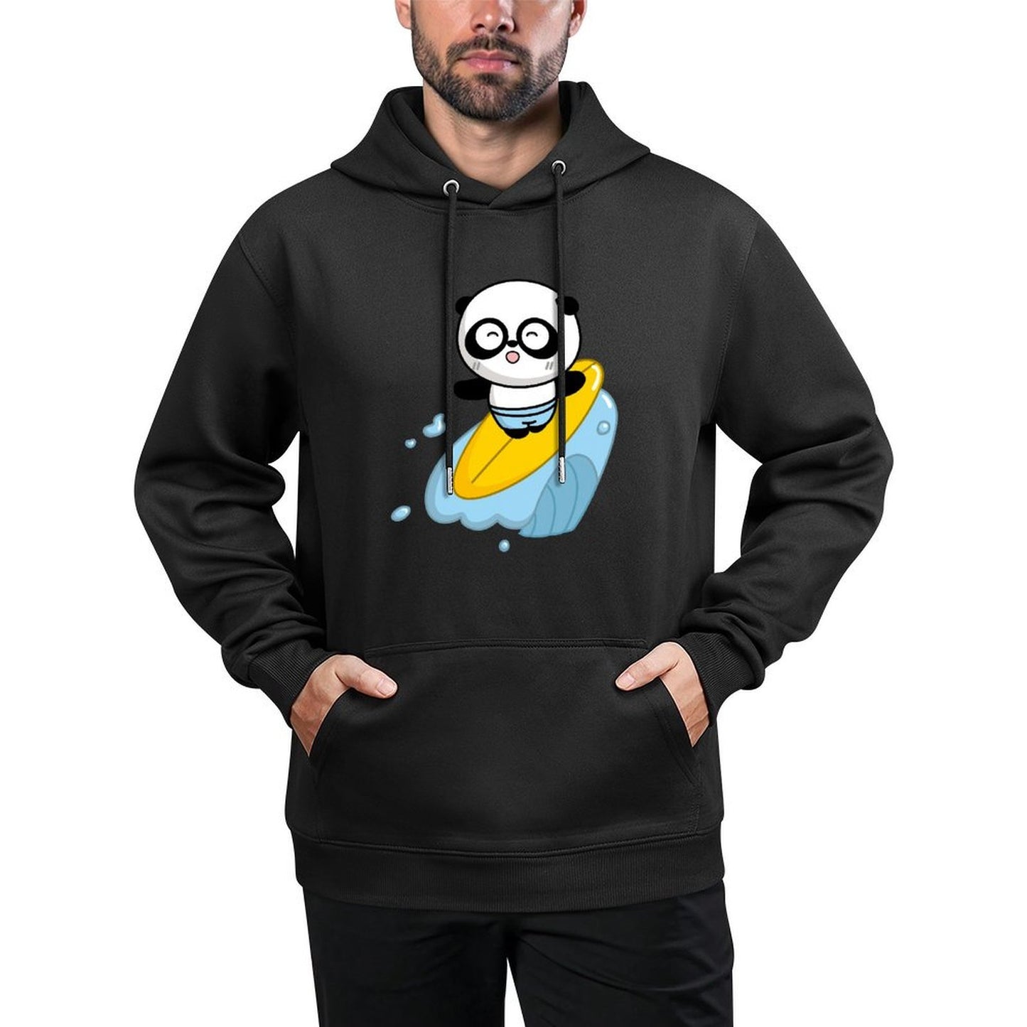 IPBR 250g Hooded Pocket Sweatshirt Front GraphicMen's Hooded  Sweatshirt4000319