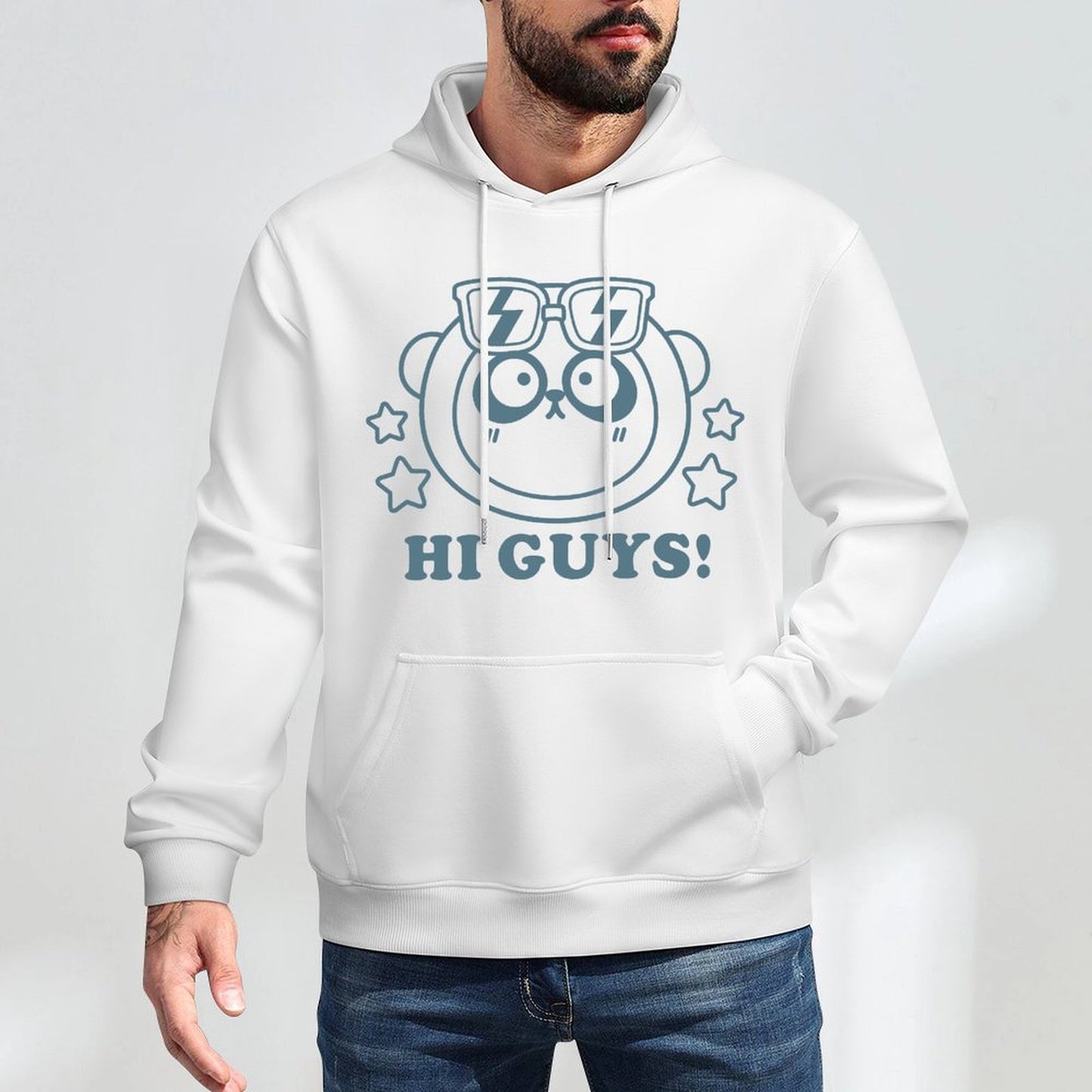 Soft-Touch Premium Front Graphic Hoodies