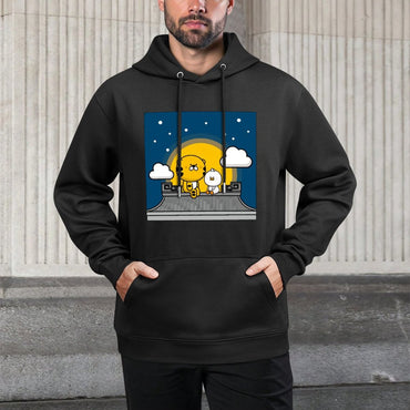 IPBR 250g Hooded Pocket Sweatshirt Front GraphicMen's Hooded  Sweatshirt4001297