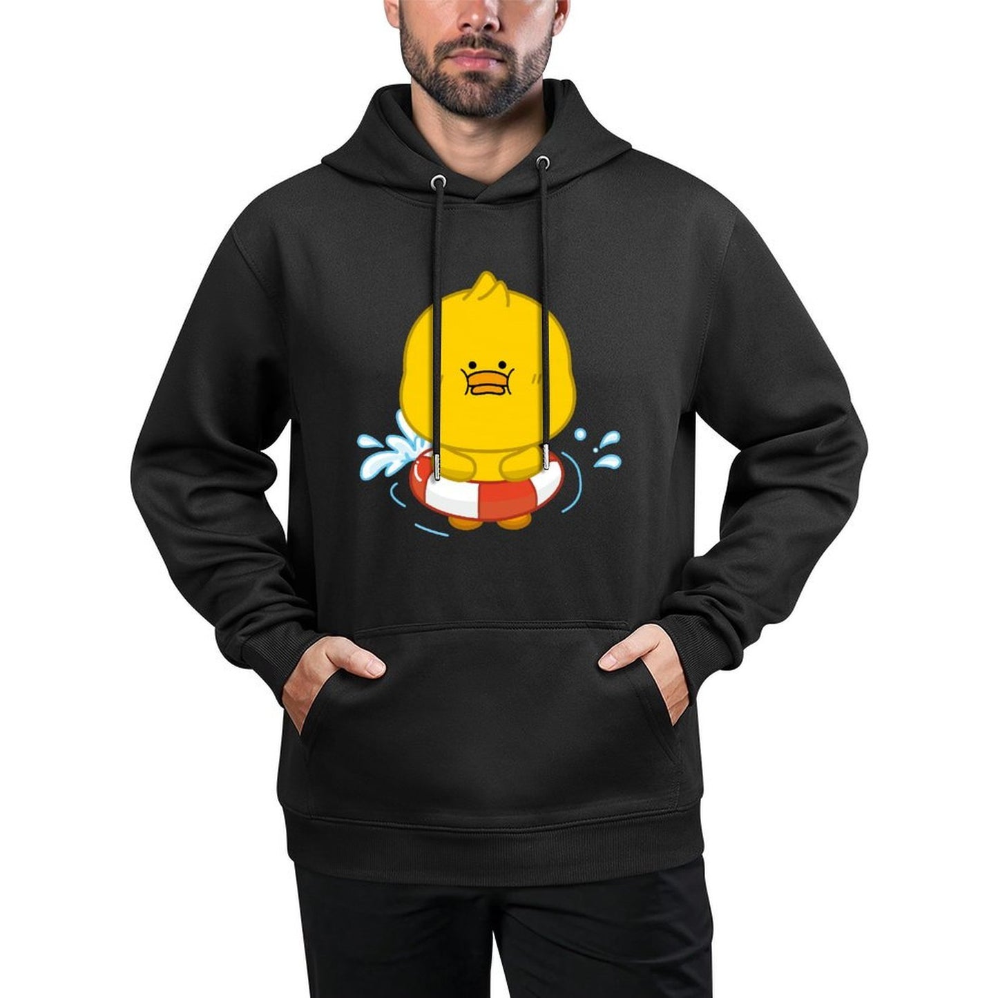 IPBR 250g Hooded Pocket Sweatshirt Front GraphicMen's Hooded  Sweatshirt4001324