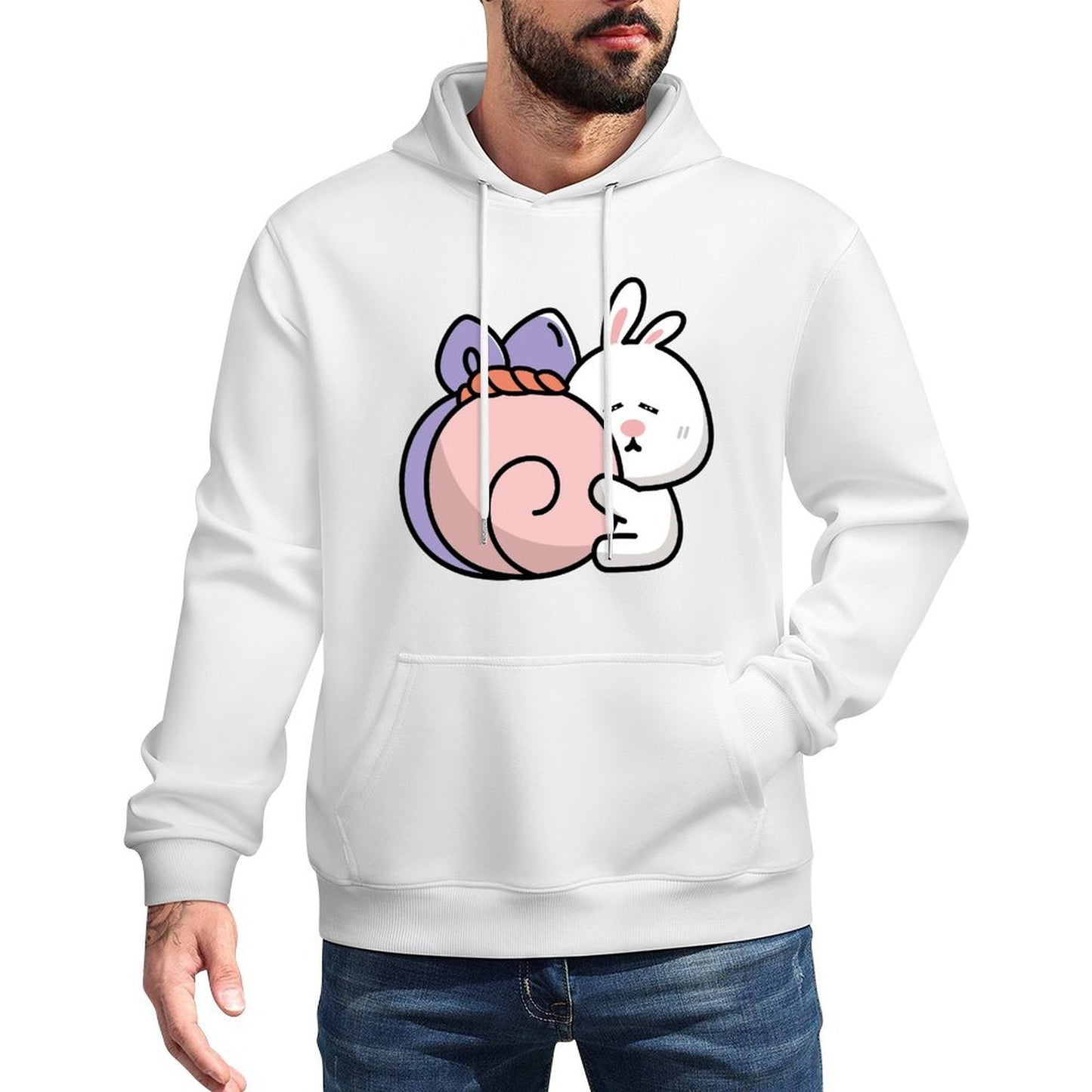 IPBR 250g Hooded Pocket Sweatshirt Front GraphicMen's Hooded  Sweatshirt4000122
