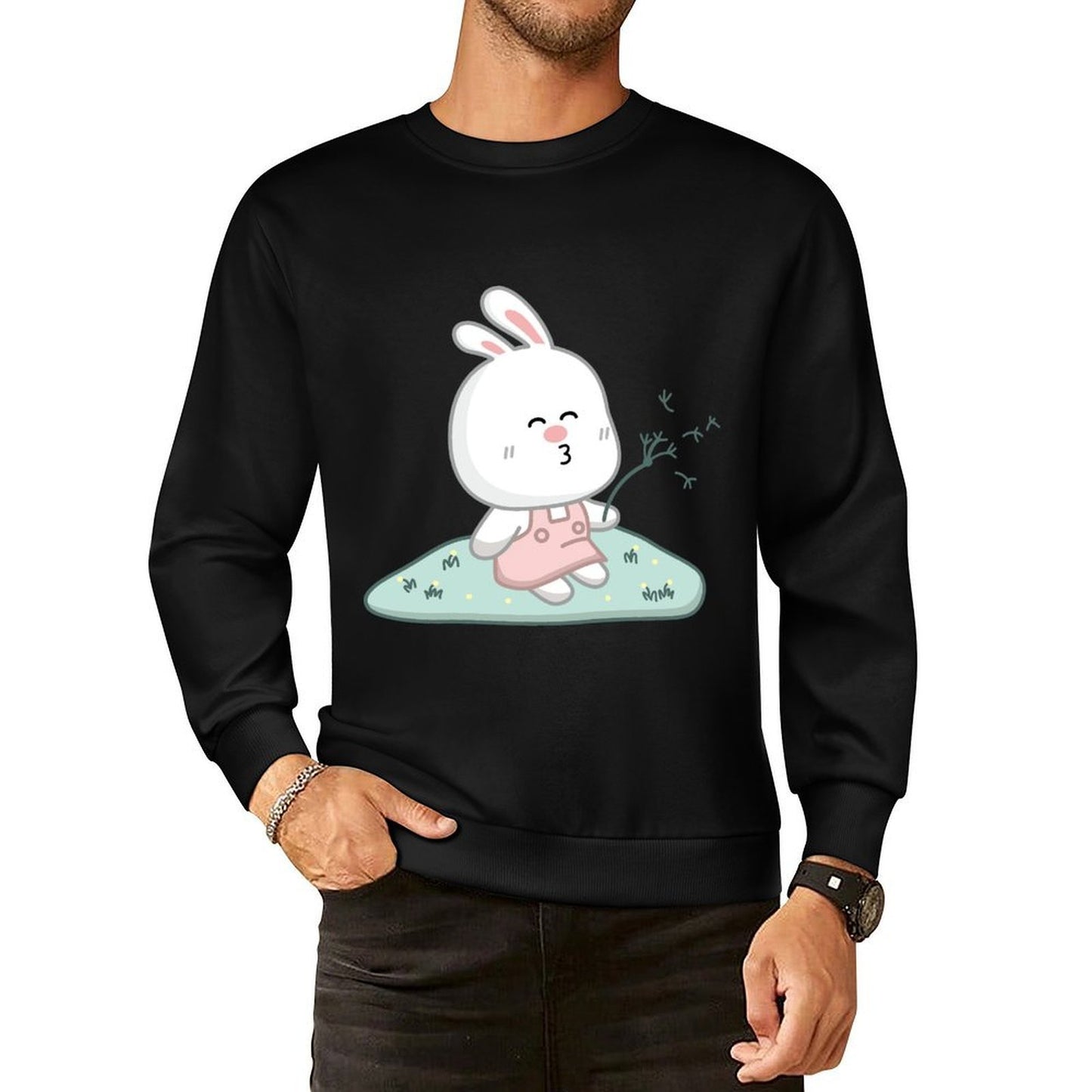 IPBR 250g Crew Neck Long Sleeve Sweatshirt Front GraphicCrew Neck Long Sleeve Sweatshirt4000259