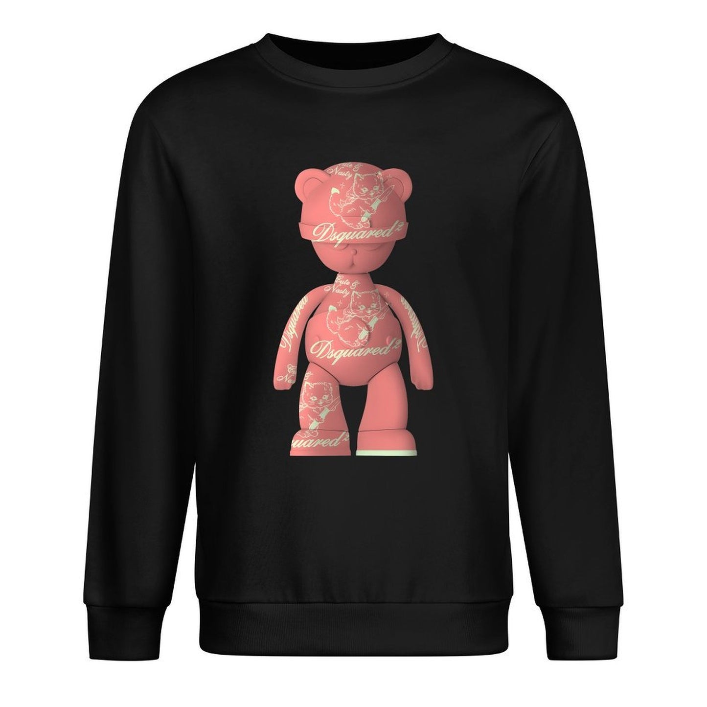 Long Sleeve With Front PatternMidweight Pure