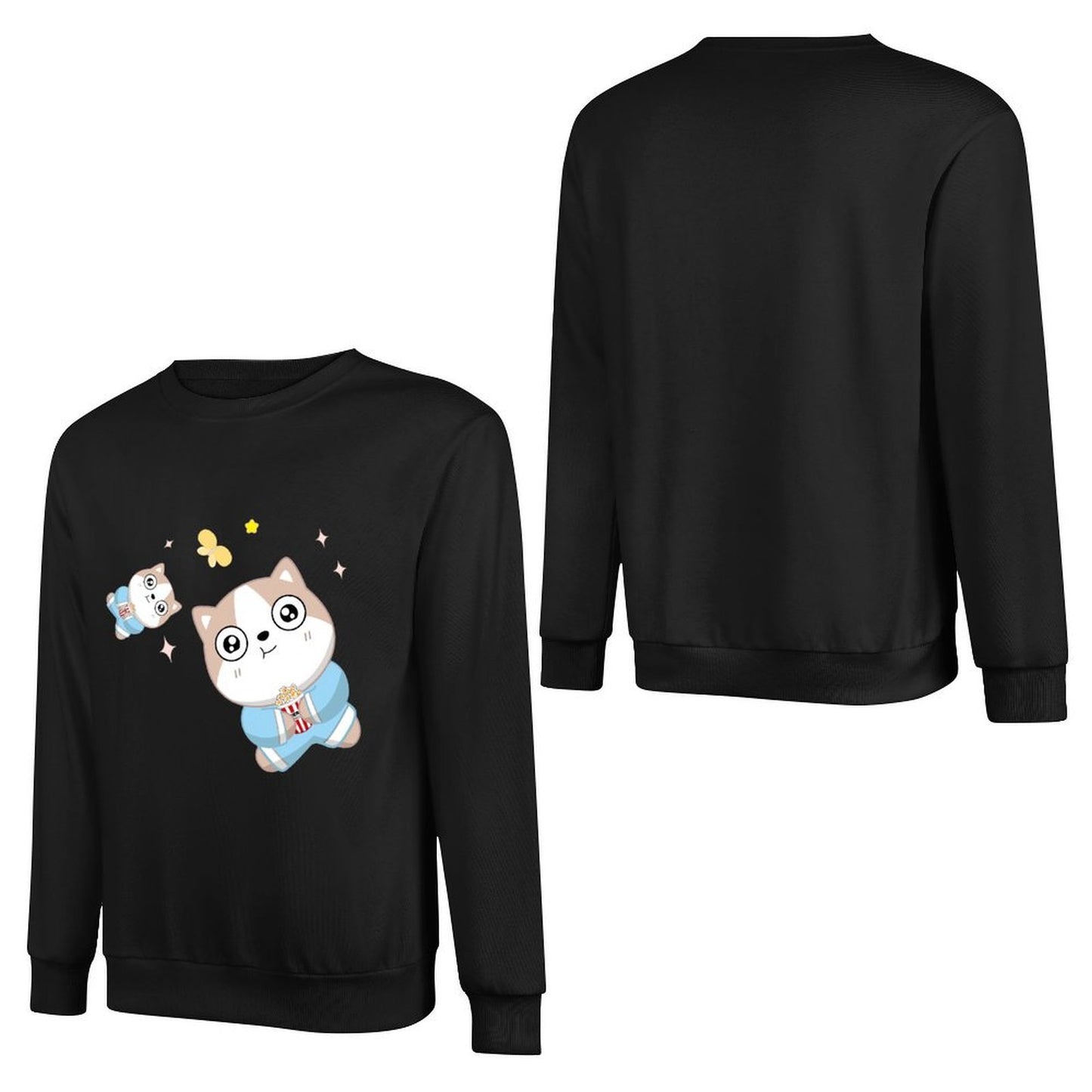 IPBR 250g Crew Neck Long Sleeve Sweatshirt Front GraphicCrew Neck Long Sleeve Sweatshirt4000762