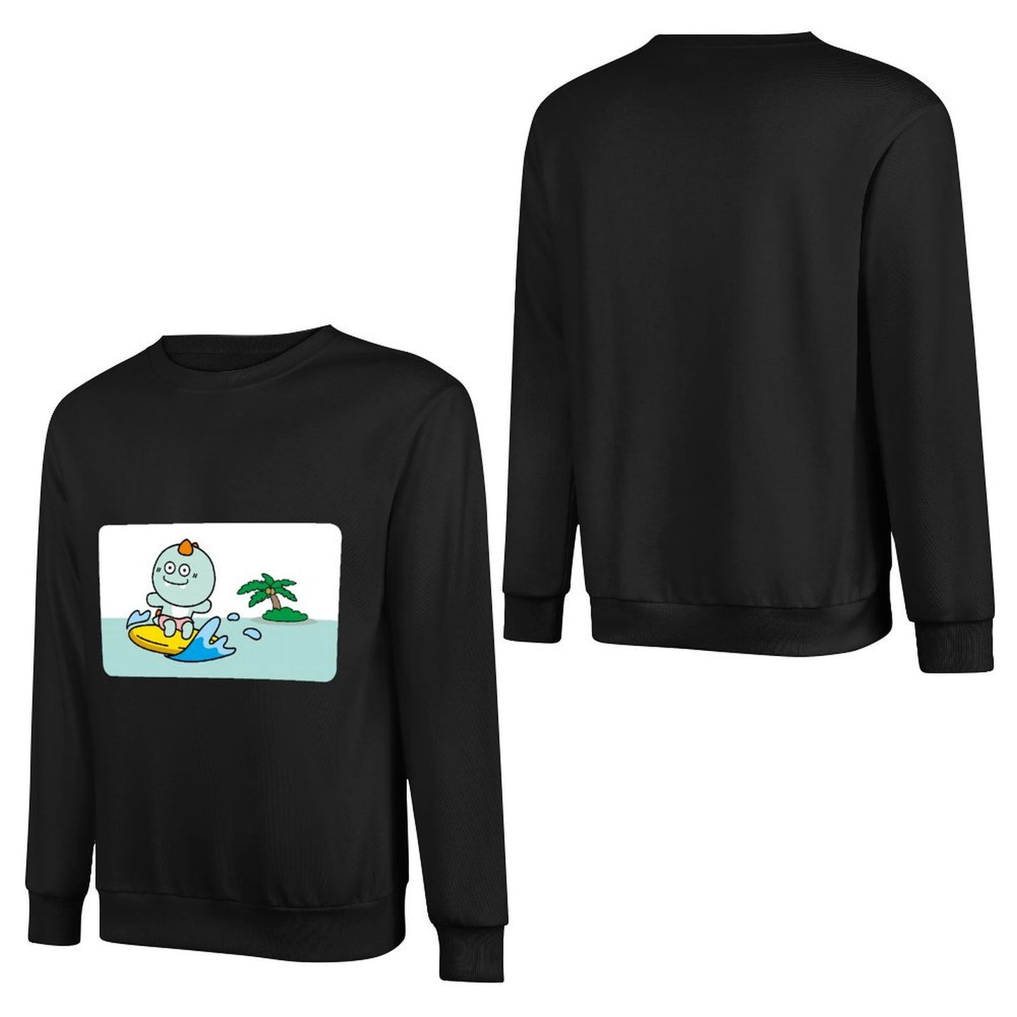 IPBR 250g Crew Neck Long Sleeve Sweatshirt Front GraphicCrew Neck Long Sleeve Sweatshirt4000748