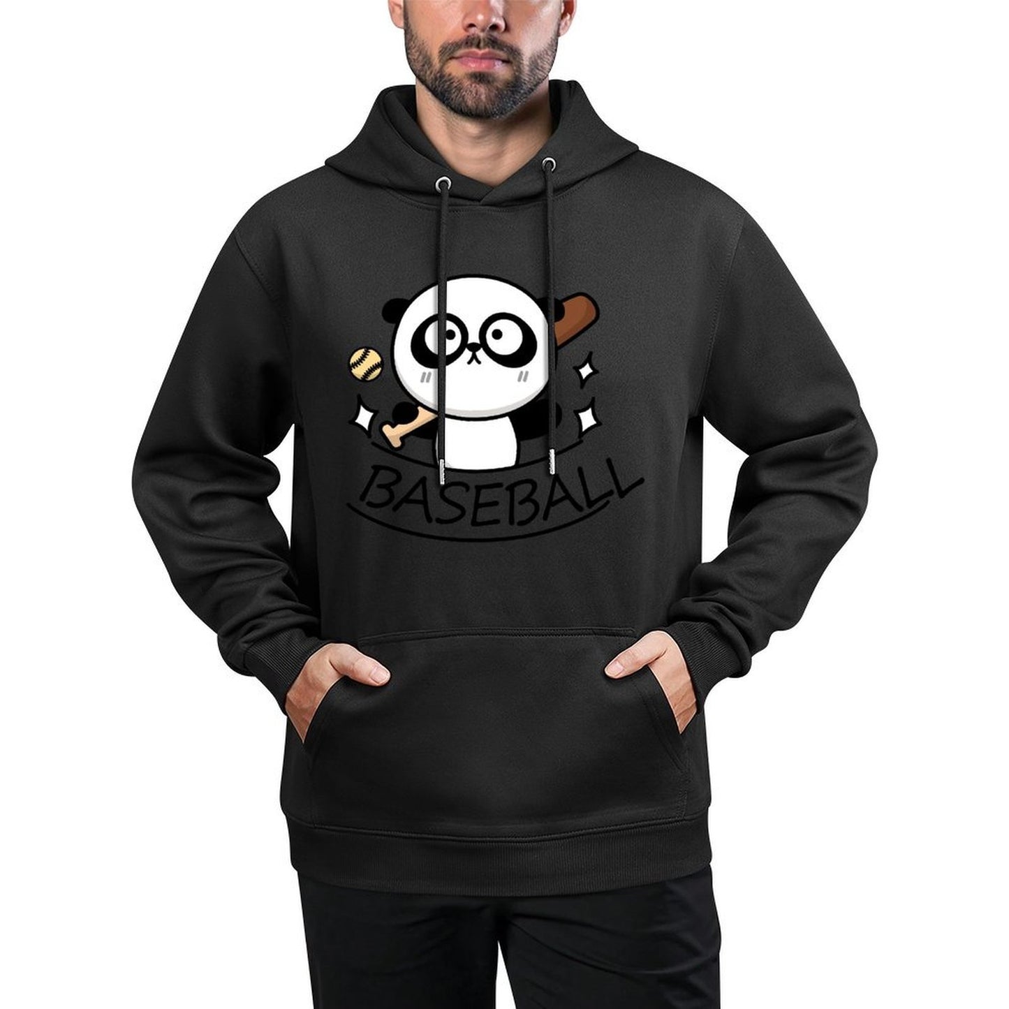 IPBR 250g Hooded Pocket Sweatshirt Front GraphicMen's Hooded  Sweatshirt4001510