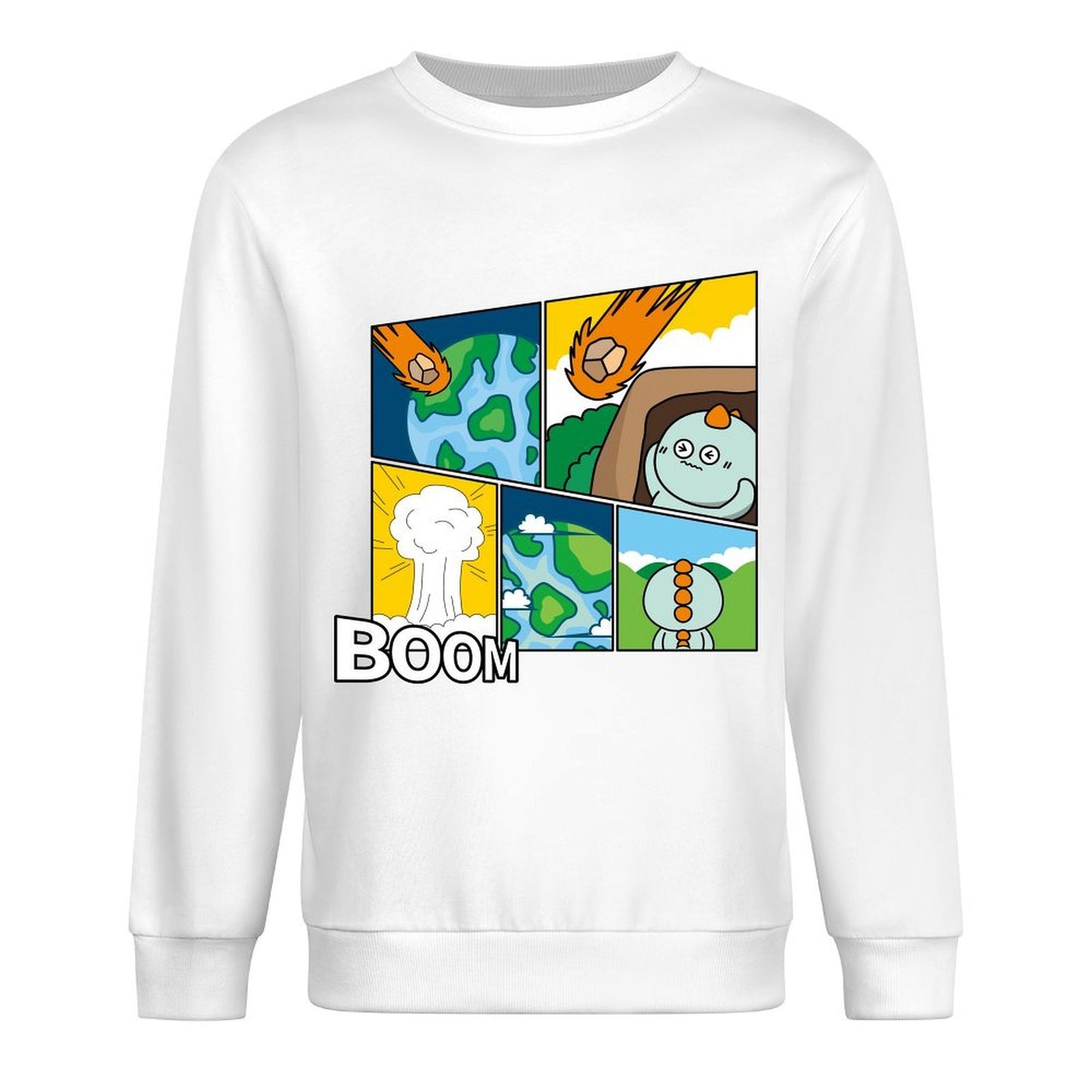 Front Patterned Long Sleeve TopSolid Ultra Durable