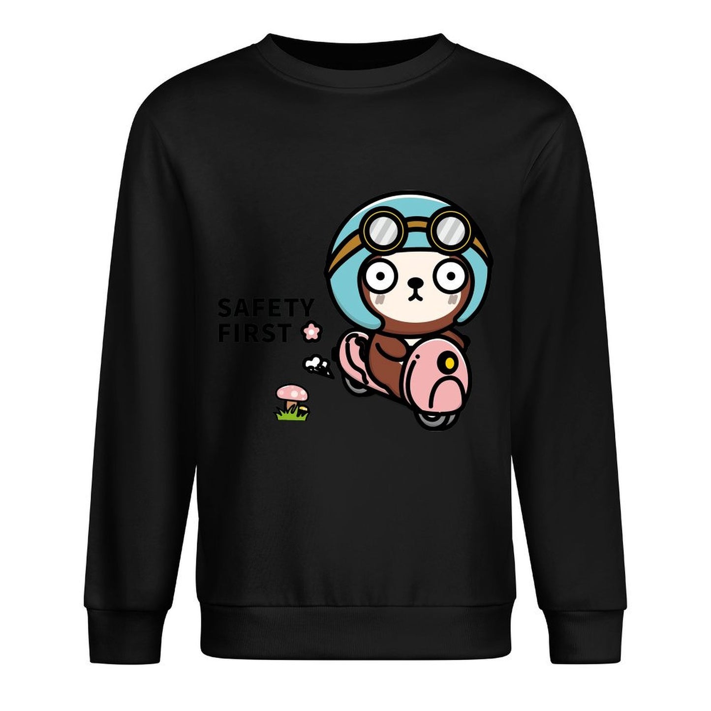IPBR 250g Crew Neck Long Sleeve Sweatshirt Front GraphicCrew Neck Long Sleeve Sweatshirt4001140