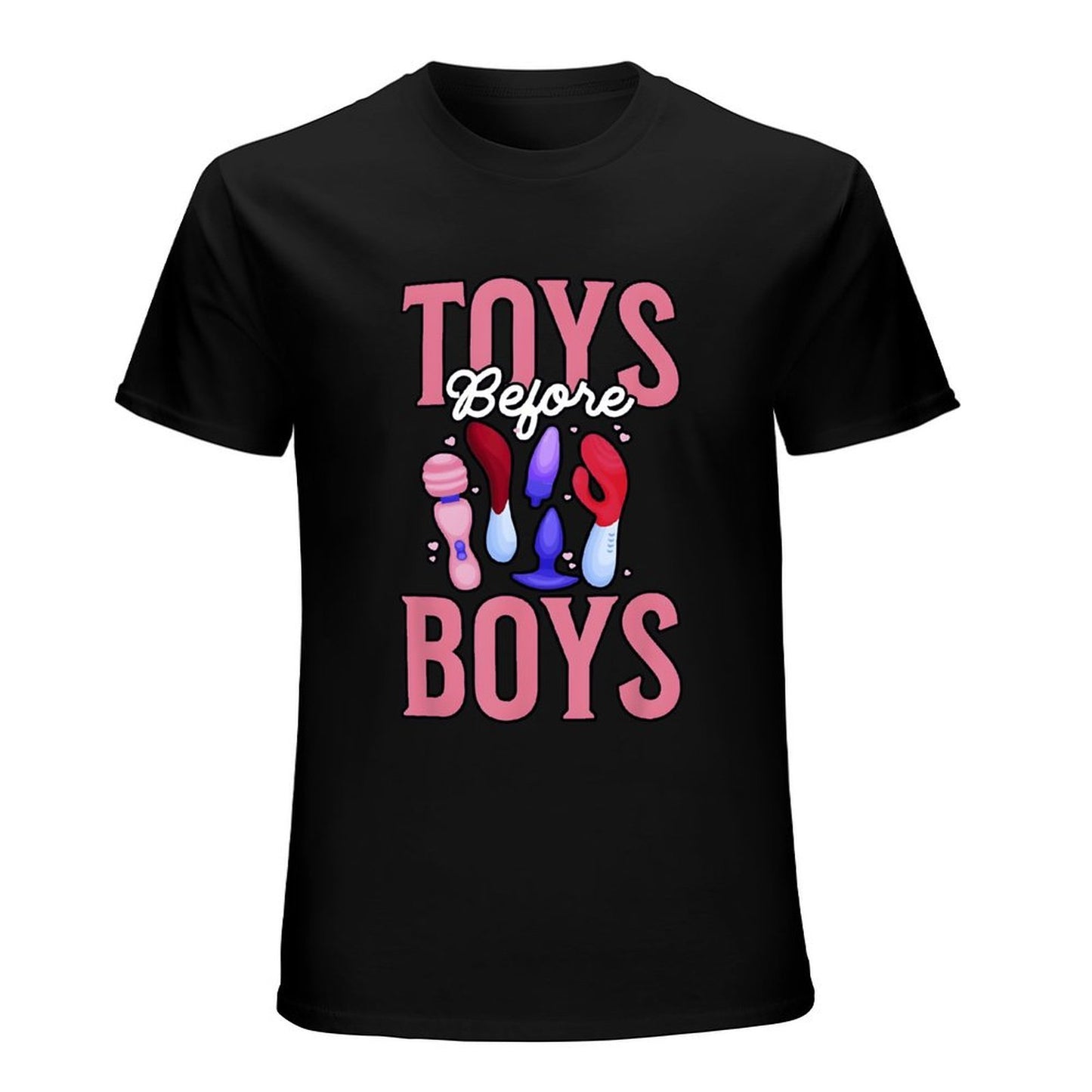 Inkmay Casual Cotton T-shirt Toys Before Boys Vibrators In Colors Unisex T-shirtPureStyle Unisex T-Shirt