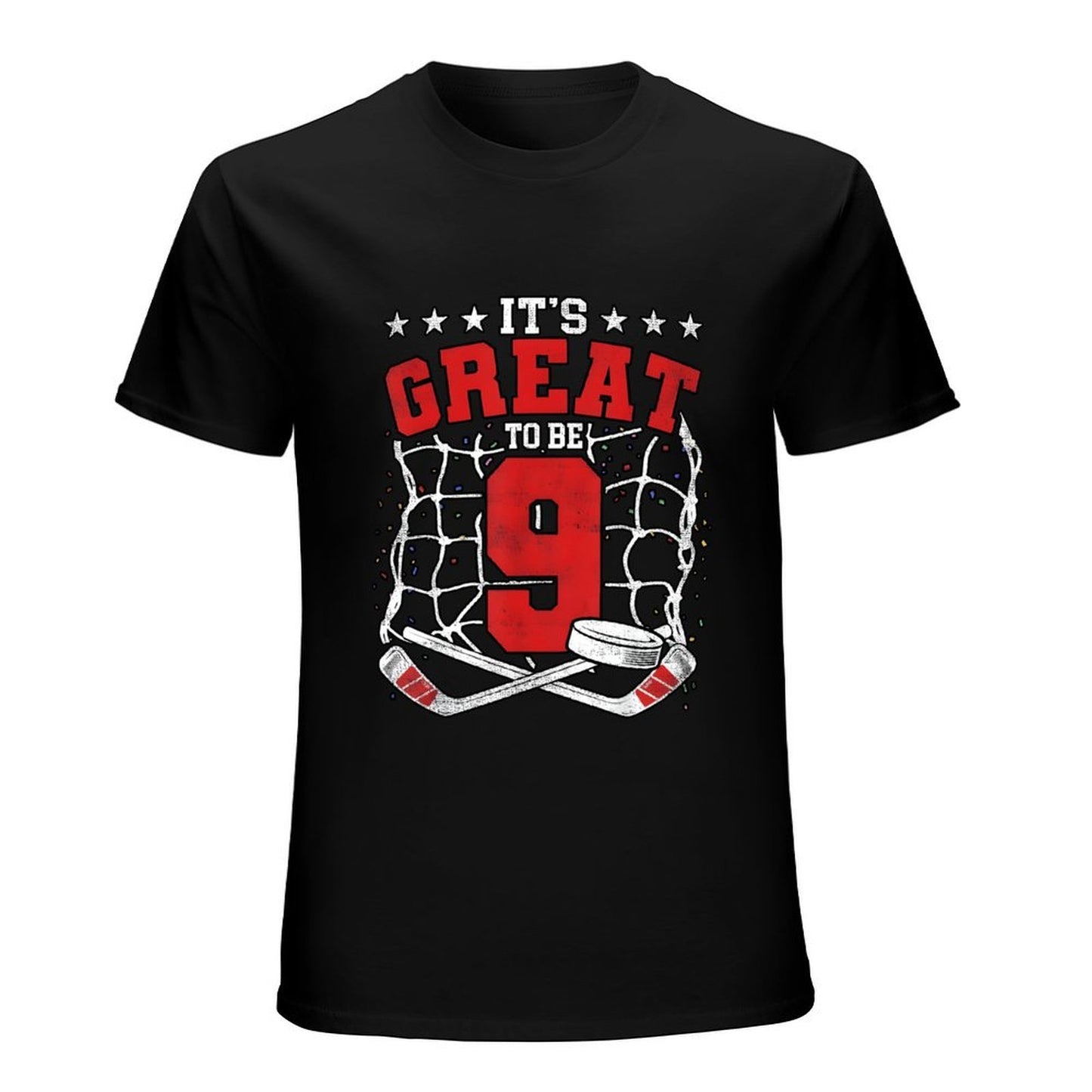 Inkmay Casual Cotton T-shirt It S Great To Be Nine Unisex T-shirtStandard Clean T-Shirt