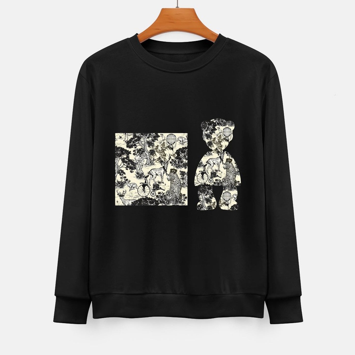 IPIB 250g Crew Neck Long Sleeve Sweatshirt Front GraphicCrew Neck Long Sleeve Sweatshirt6000100-6