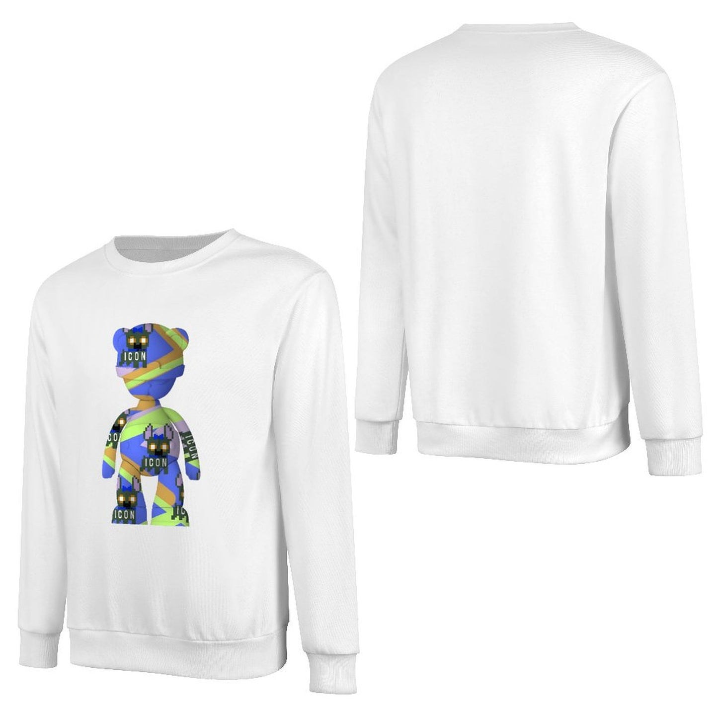 Long Sleeve With Front PatternLogo-Ready Oversized