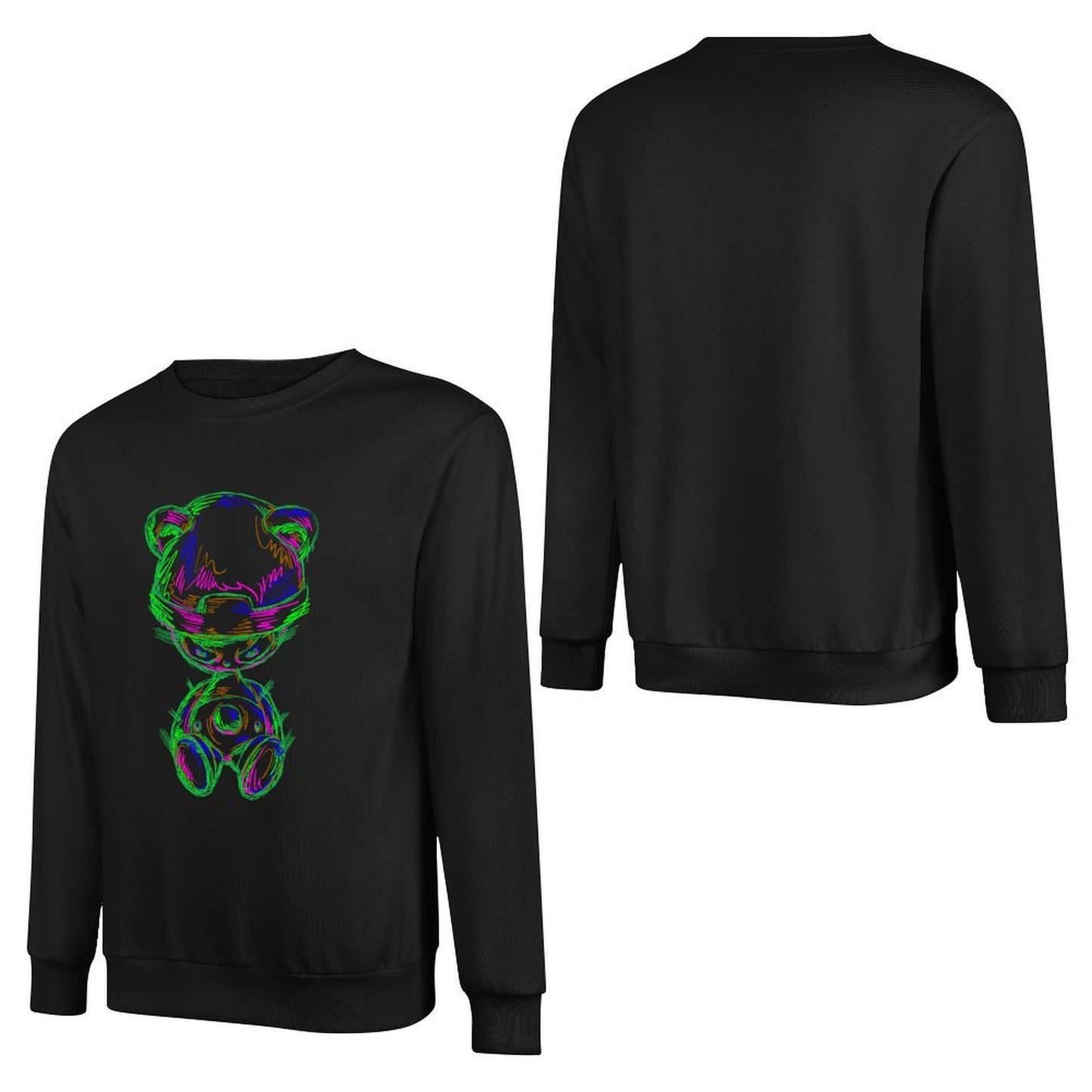 IPIB 250g Crew Neck Long Sleeve Sweatshirt Front GraphicCrew Neck Long Sleeve Sweatshirt6000055-6