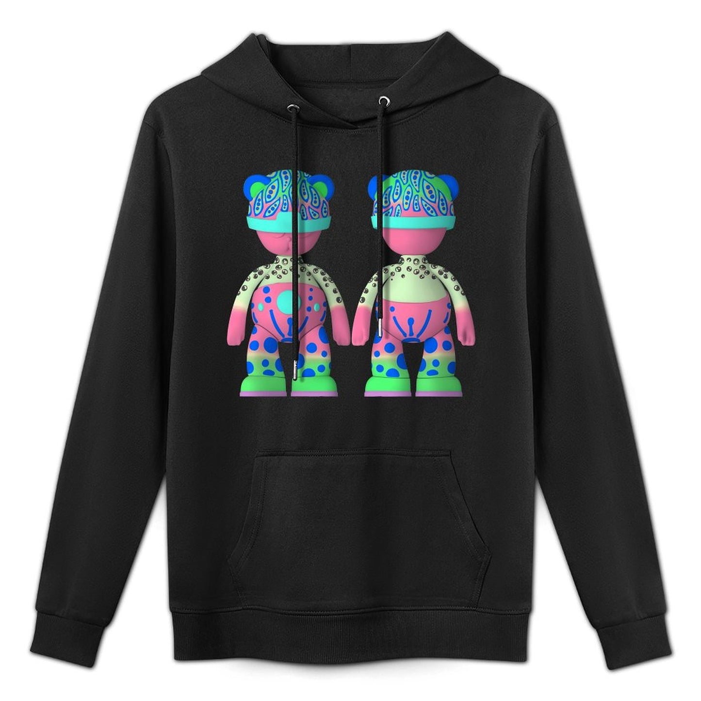IPIB 250g Hooded Pocket Sweatshirt Front GraphicMen's Hooded  Sweatshirt6000079-1