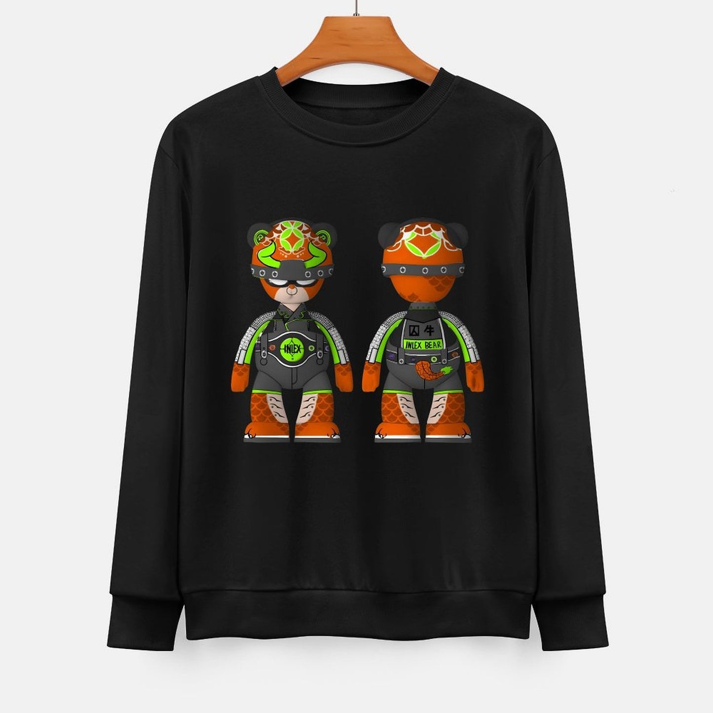 IPIB 250g Crew Neck Long Sleeve Sweatshirt Front GraphicCrew Neck Long Sleeve Sweatshirt6000095-2